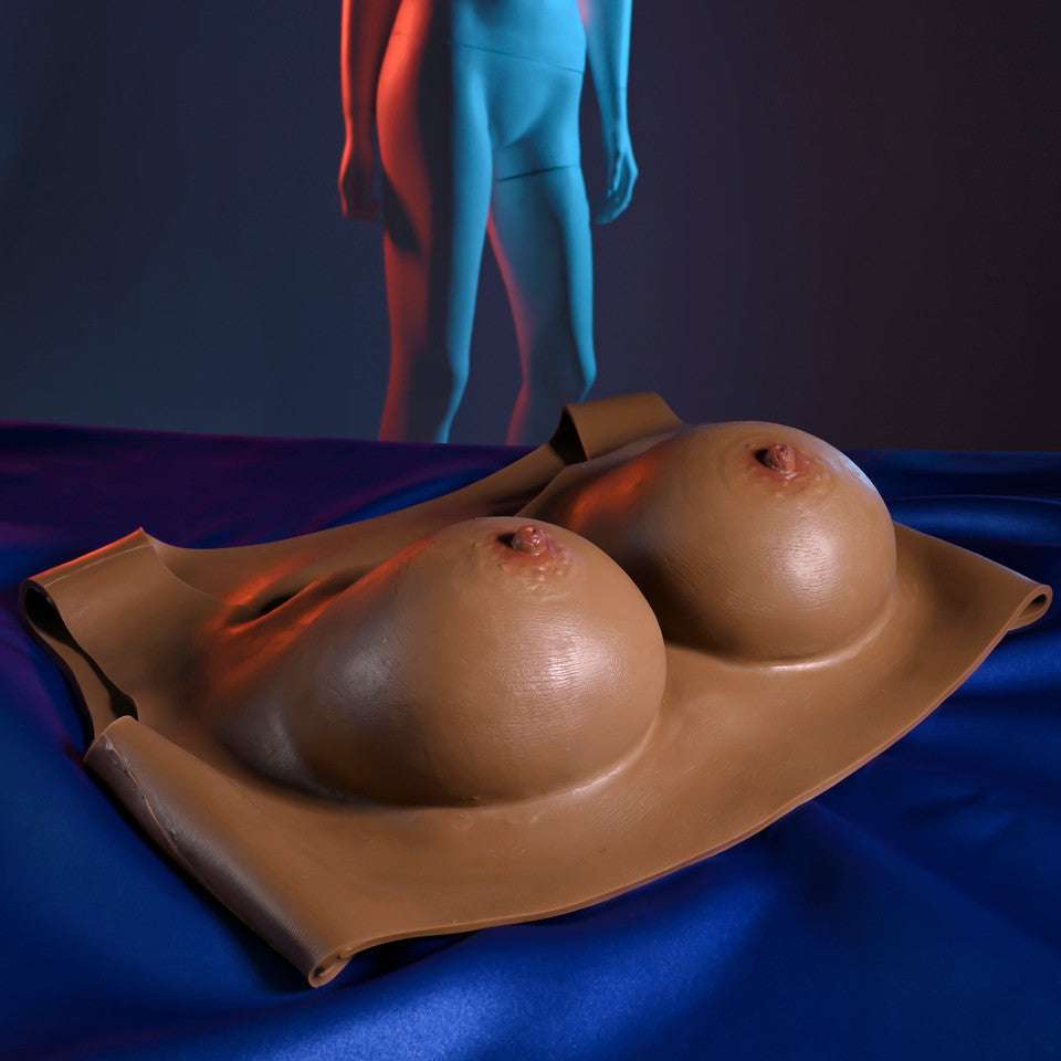 Breast Plate Silicone C Cup | Gender X