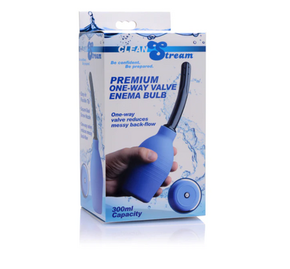 CLEANSTREAM PREMIUM ONE WAY VALVE ENEMA BULB 