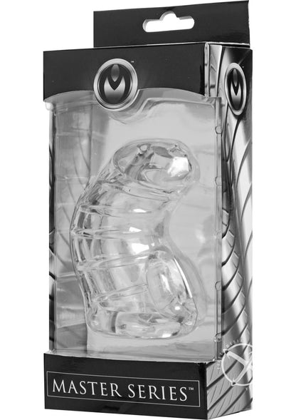 soft chastity cage, rubber chastity cage, Master Series chastity device, clear chastity device, flexible chastity cage, erection restriction cage, travel-friendly chastity cage, cum-through chastity cage, cock and ball chambers chastity device, discreet chastity device, long-term wear chastity cage, beginner chastity device, advanced chastity cage, stretchy chastity cage, low-profile chastity device, BDSM chastity cage, TPR chastity cage, cock and ball torment device, men’s chastity cage, lightweight