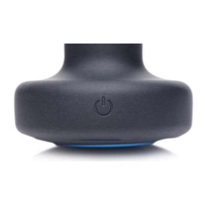 E-Stim Pro Silicone Vibrating Anal Plug with remote control, 5 vibration functions, and electrostimulation modes.
E-Stim anal plug, vibrating anal plug, electrostimulation plug, Zeus electrosex plug, silicone anal plug, rechargeable anal plug, anal toy with remote, vibrating and shocking anal plug, body-safe anal plug, dual sensation anal toy, electroplay anal plug.