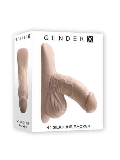 Gender X 4 Inch Silicone Packer