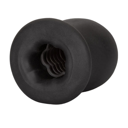 Packer Gear® FTM Stroker, compact and stretchy masturbator with textured chamber and lifelike PureSkin TPR material.

Packer Gear FTM Stroker, compact stroker, lifelike stroker, textured stroker, oral-like sensations, PureSkin TPR stroker, waterproof stroker, phthalate-free stroker, black FTM stroker, travel-friendly stroker, body-safe stroker.