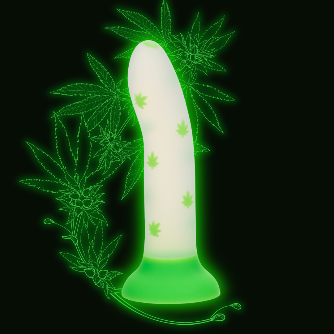 Glow Stick Silicone Glow-In-The-Dark Dildo ♥ Cal Exotics