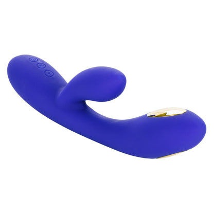 Impulse™ Intimate E-Stimulator Dual Wand with 7 vibrations, 5 e-stim modes, and a contoured silicone design.
E-Stimulator Dual Wand, rabbit massager, vibrating and e-stim wand, dual stimulation vibrator, pelvic floor stimulator, electro-stimulation rabbit, body-safe silicone vibrator, rechargeable e-stim wand, waterproof rabbit massager, dual wand with e-stim.