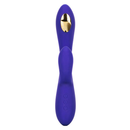 Impulse™ Intimate E-Stimulator Dual Wand with 7 vibrations, 5 e-stim modes, and a contoured silicone design.
E-Stimulator Dual Wand, rabbit massager, vibrating and e-stim wand, dual stimulation vibrator, pelvic floor stimulator, electro-stimulation rabbit, body-safe silicone vibrator, rechargeable e-stim wand, waterproof rabbit massager, dual wand with e-stim.