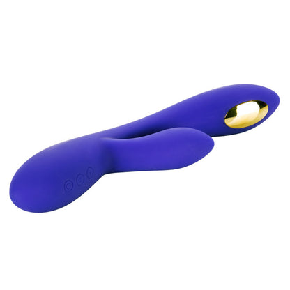 Impulse™ Intimate E-Stimulator Dual Wand with 7 vibrations, 5 e-stim modes, and a contoured silicone design.
E-Stimulator Dual Wand, rabbit massager, vibrating and e-stim wand, dual stimulation vibrator, pelvic floor stimulator, electro-stimulation rabbit, body-safe silicone vibrator, rechargeable e-stim wand, waterproof rabbit massager, dual wand with e-stim.