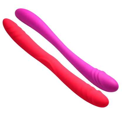 Purple or Pink silicone double dildo with bendable shaft, textured dual ends, and remote-controlled vibrations for double penetration or partnered fun.

vibrating double dildo, silicone double-ended dildo, bendable double dildo, Purple double dildo, Pink double dildo, remote-controlled vibrator, premium silicone dildo, double penetration dildo, waterproof double dildo, ribbed textured dildo