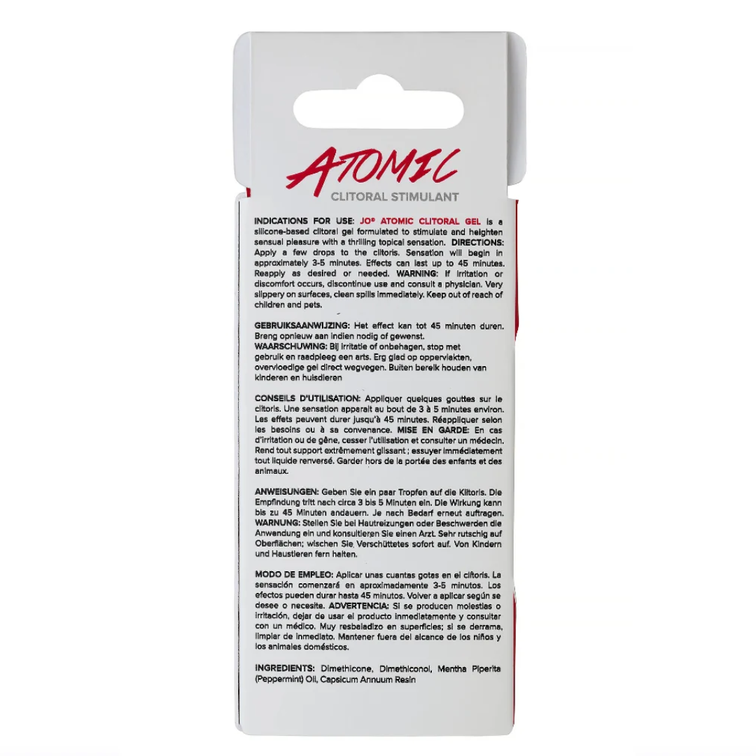 JO Atomic Silicone Clitoral Stimulant Gel