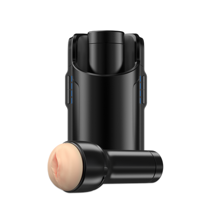KEON by KIIROO interactive masturbator with Bluetooth connectivity, lifelike Feel Stroker, 230 strokes per minute, hands-free ergonomic design.
Keywords: interactive masturbator, hands-free sex toy, VR-compatible masturbator, Bluetooth stroker, Feel Stroker, customizable stroke length, 230 strokes per minute, male sex toy, advanced masturbator, KIIROO FeelConnect, lifelike sensations, sex technology.