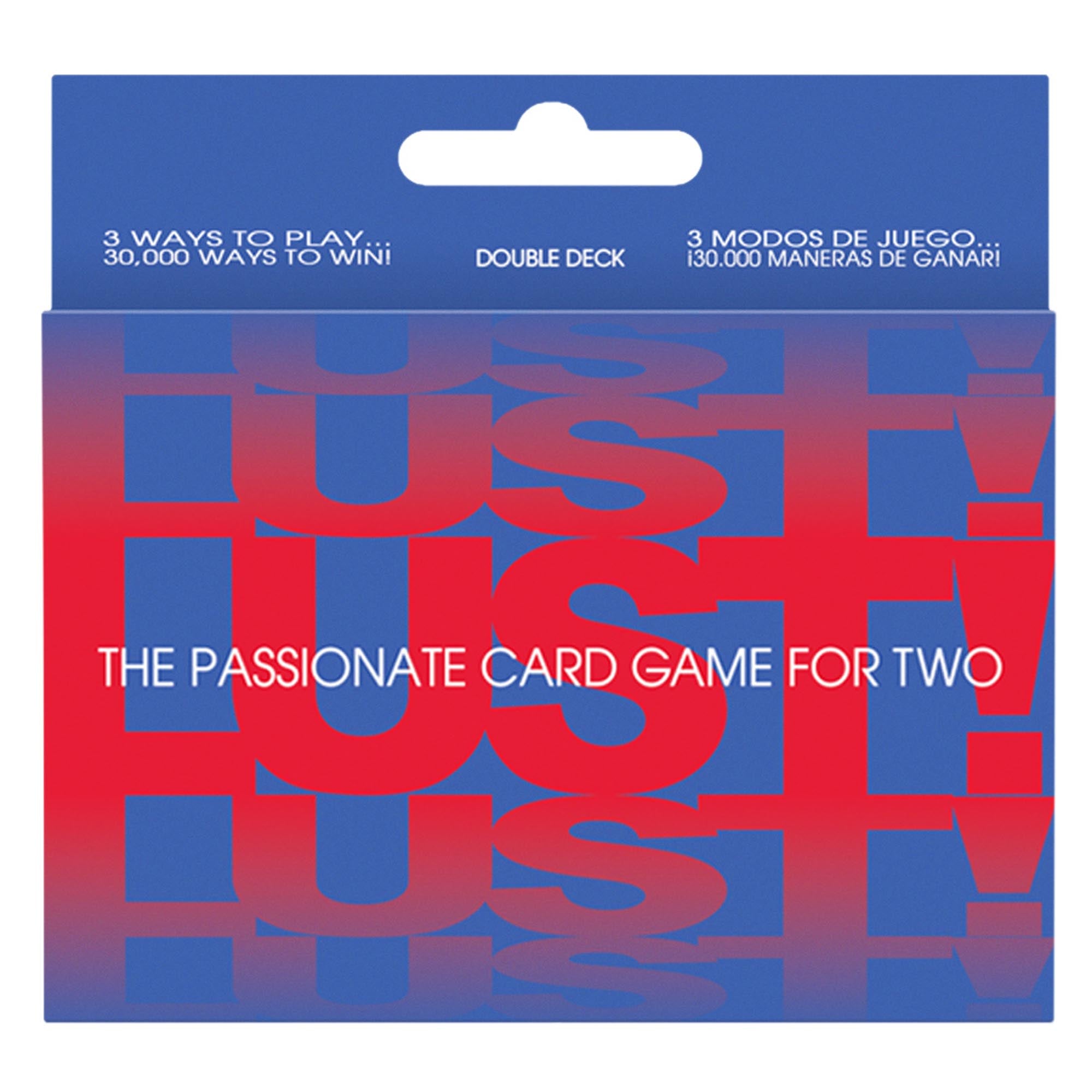 Lust! The Card Game, a fun and flirty game for couples or groups, featuring romantic and intimate challenges with a unique “truth or dare” twist.

couple’s card game, sexy card games for adults, flirty truth or dare game, romantic card games, intimacy card game, bilingual adult card game, playful bedroom games, foreplay card game.