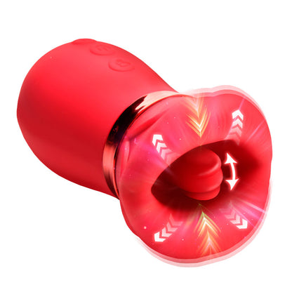 Kissing-mouth clitoral stimulator with suction, tongue movement, and vibration, made of premium silicone with soft, squishy lips.

kissing-mouth clit stimulator, clit vibrator with suction, clitoral suction toy, kissing vibrator, tongue movement vibrator, soft lips clit toy, premium silicone vibrator, waterproof clit stimulator, rechargeable clit toy, buzzing suction toy, clitoral massager with lips, Lickgasm toy