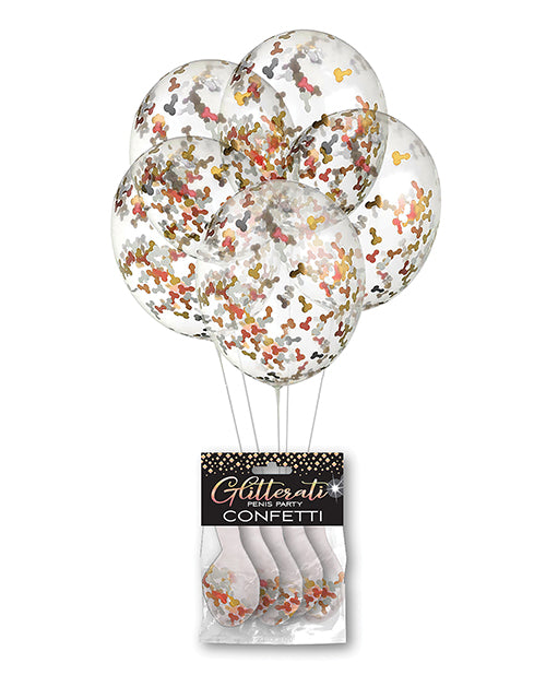 Glitterati: Penis Confetti Balloons