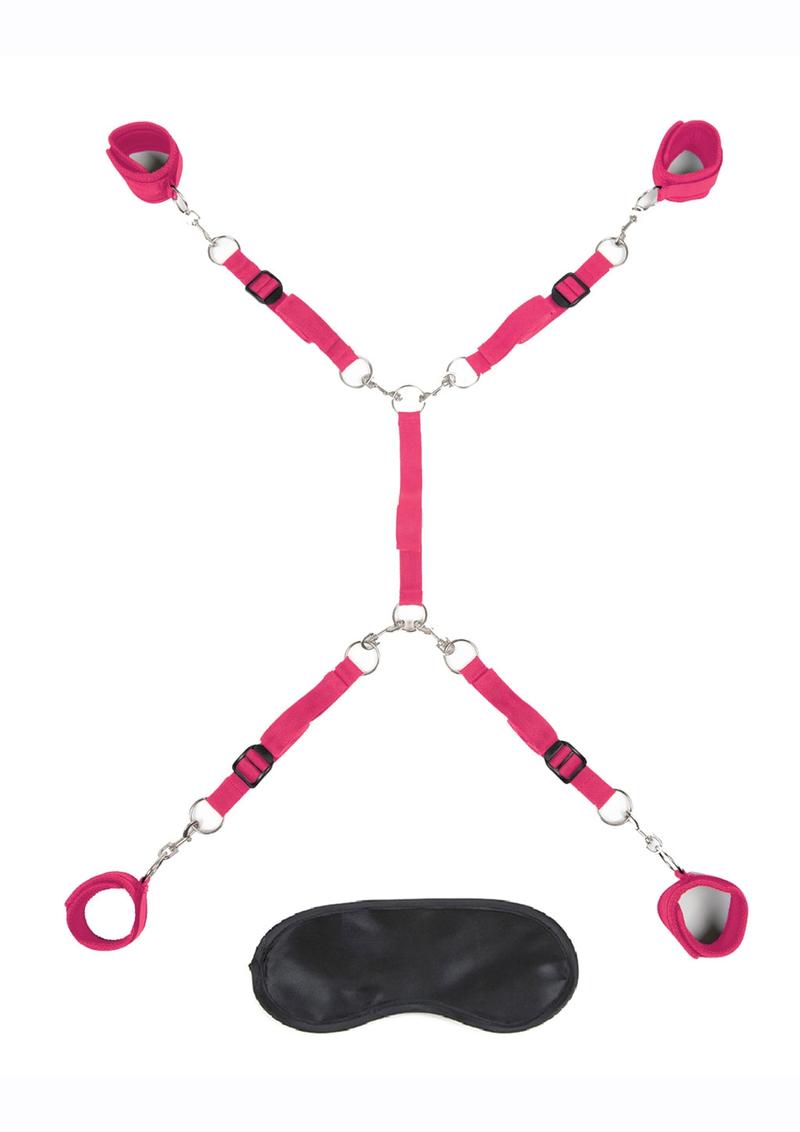 Lux Fetish 7 Piece Bed Spreader Kit