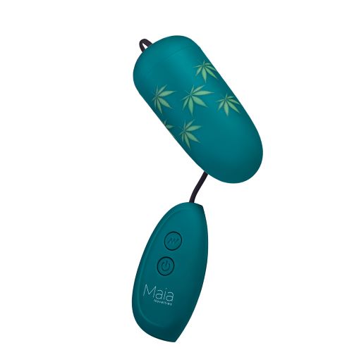 Budzee Pot Leaf Wired Egg Vibrator