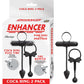 2 Pack Enhancer Vibrating Cock Rings