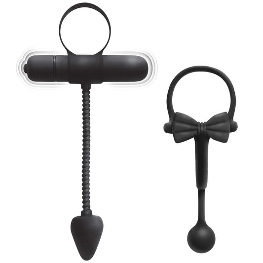 2 Pack Enhancer Vibrating Cock Rings