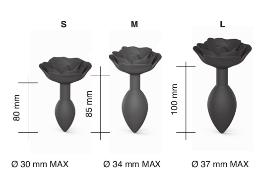 OPEN ROSES butt plug with smooth silicone, flower-shaped handle, ergonomic design, and waterproof features, available in small, medium, and large.

OPEN ROSES butt plug, silicone anal plug, beginner anal toy, flower handle anal plug, waterproof anal plug, progressive insertion butt plug, flexible silicone plug, romantic anal toy, anal plug for women, soft silicone butt plug