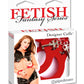 Fetish Fantasy: Designer Red Metal Handcuffs