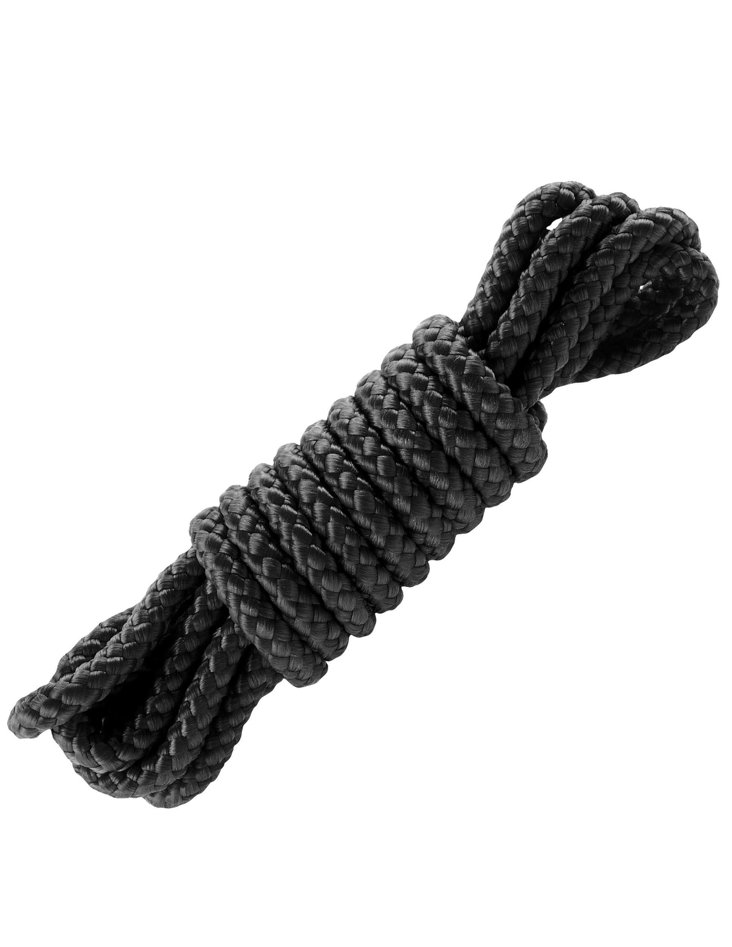 Fetish Fantasy: 6ft Mini Silk Rope (Black)