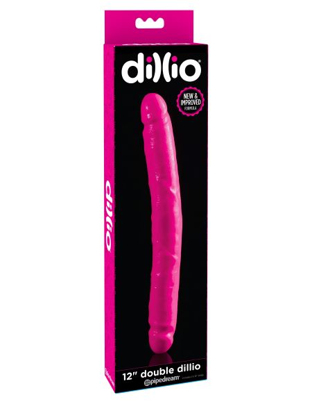 12" Double Dong in Pink by Dillio