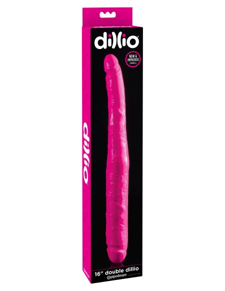 16" Double Dong in Pink by Dillio