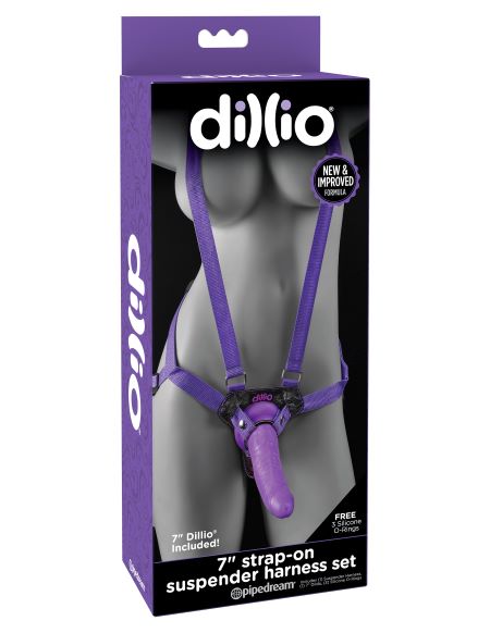 7" Strap On Harness by Dillio