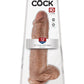 King Cock: 12" Dildo with Balls