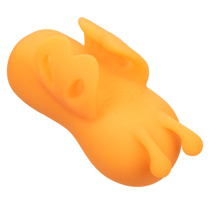 Neon® Vibes The Buzzing Vibe, finger teaser with 10 vibration functions, waterproof silicone design, and rechargeable battery.

finger vibrator, wearable vibe, silicone massager, 10 vibration functions, waterproof vibe, rechargeable finger teaser, travel lock vibrator, IPX7 waterproof vibrator, customizable pleasure toy, orange vibrator
