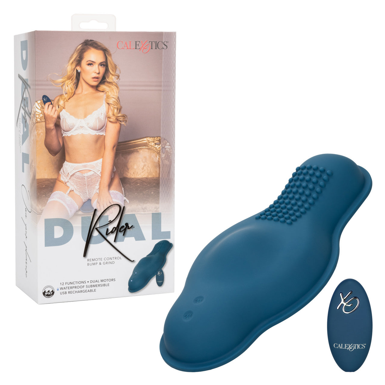 Dual Rider Remote Control Bump and Grind Massager