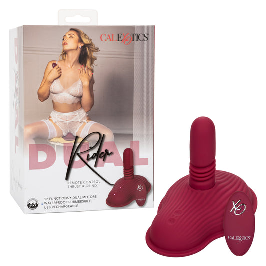 Dual Rider Remote Control Thrust and Grind Massager