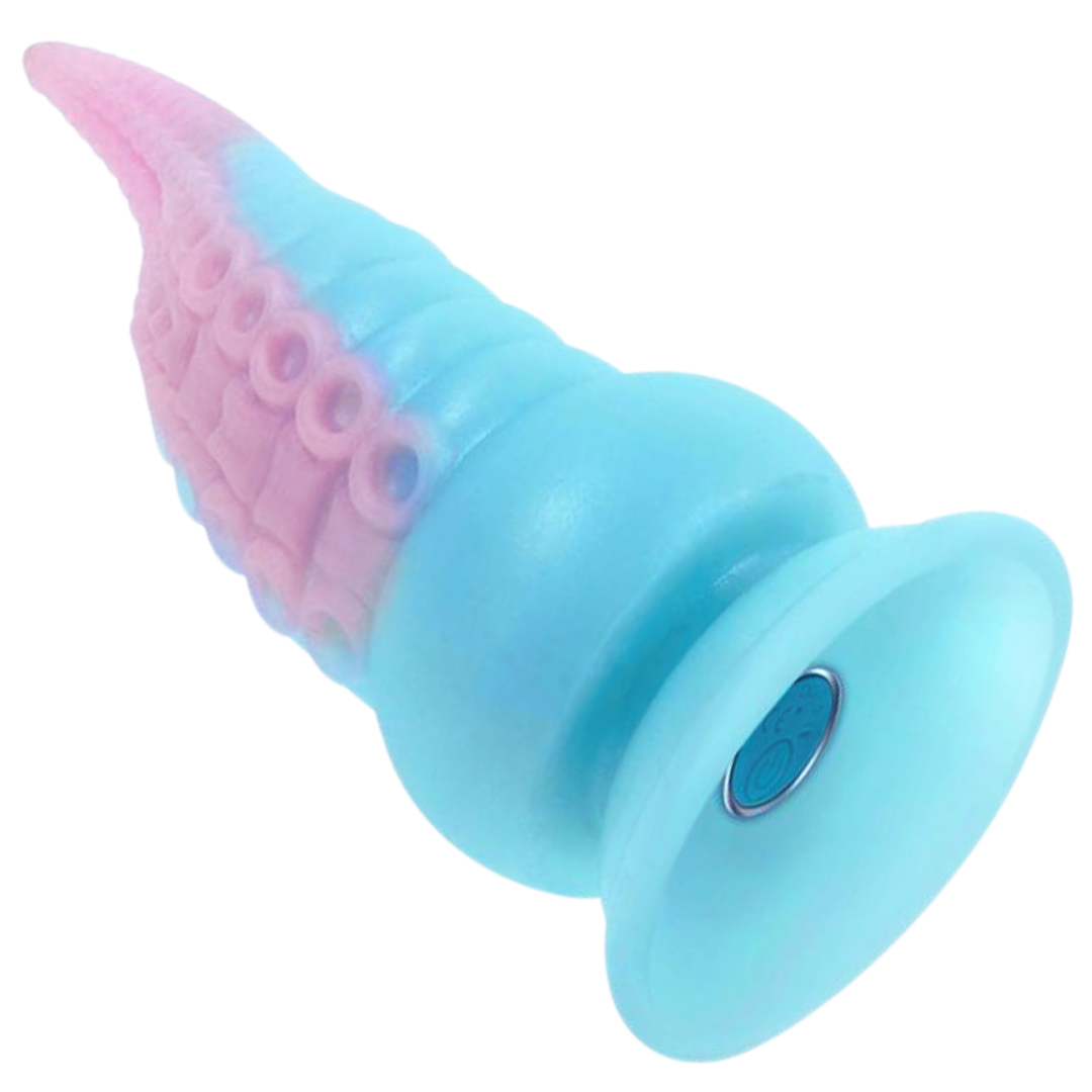 Stuck On You Vibrating Silicone Tentacle Dildo ♥ Selopa