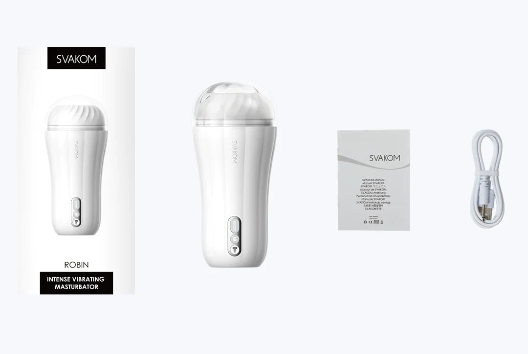 The Robin Vibrating Stroking Masturbator features 5 vibration modes plus Boost Mode, a soft TPE sleeve, and an LED display. Compact, rechargeable, and long-lasting, it’s your go-to for powerful and discreet pleasure.
Robin vibrating stroker, stroking masturbator, 5 vibration modes + Boost, rechargeable male masturbator, TPE sleeve masturbator, compact stroker, ergonomic male sex toy, LED display stroker, long-lasting masturbator.