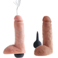 King Cock: 8" Squirting Cock with Balls Dildo