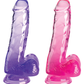 King Cock: 6" Clear Dildo with Balls