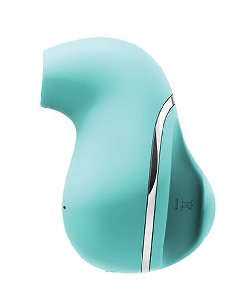 Vedo Suki Rechargeable Sonic Vibe Tease Me in Turquoise | suction adult toy