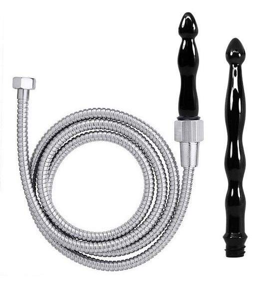 Cloud 9: Fresh+ Deluxe Anal Enema Premium Shower Kit with 2 Tips & 6 Ft Hose