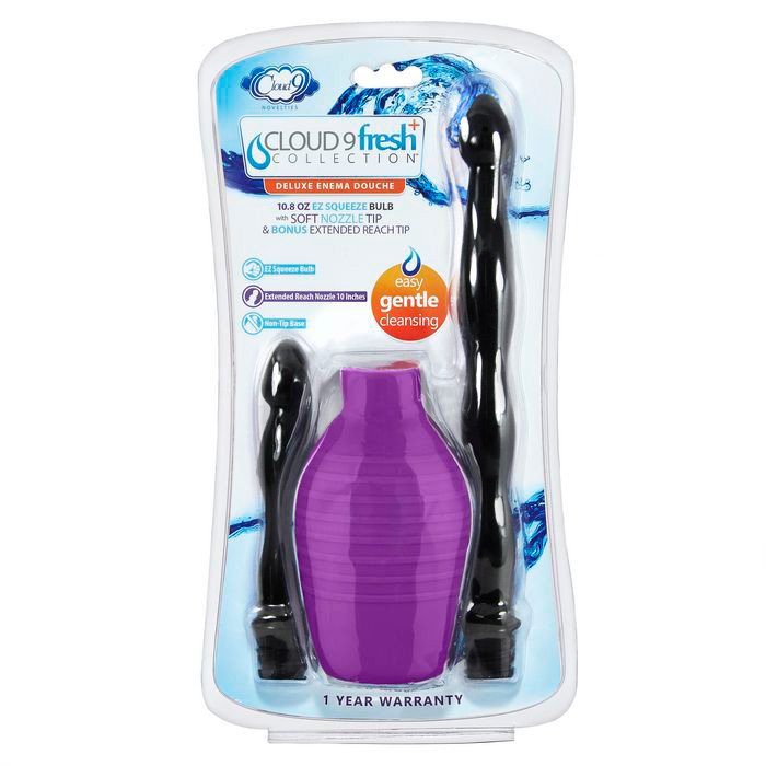 Cloud 9: Fresh+ Deluxe Anal Enema Douche Kit