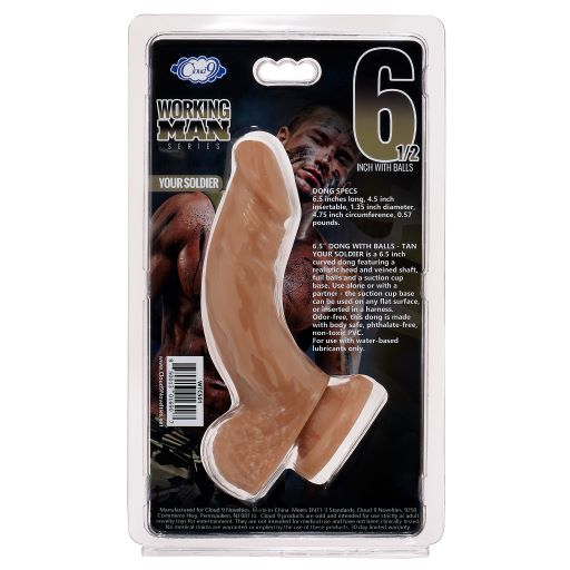 6.5" Your Soldier Man Dildo by Cloud 9