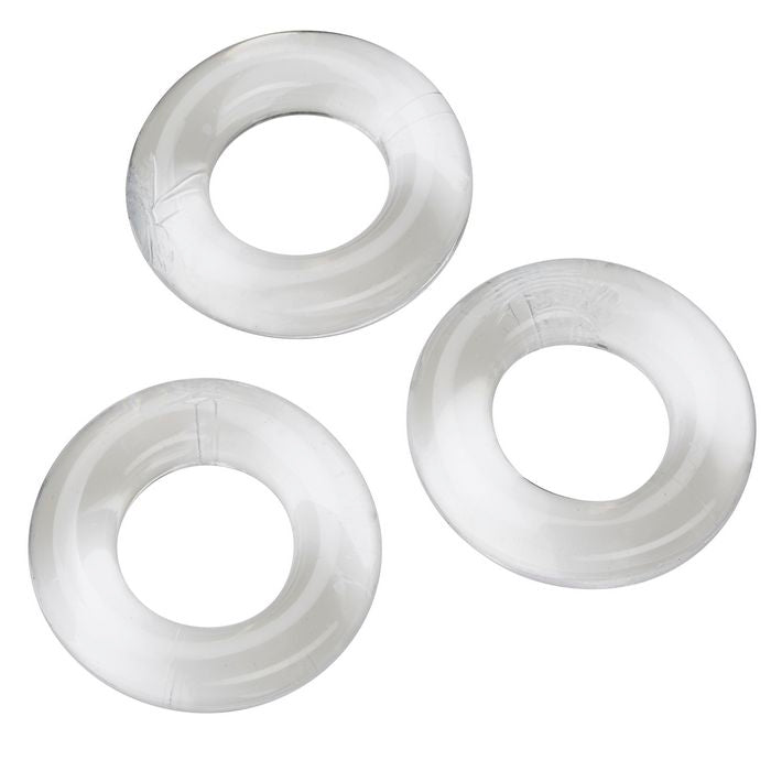 Cloud 9: Clear Cock Ring Combo Pack