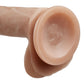 6" Mocha Dual Density Realistic Dildo from Cloud 9