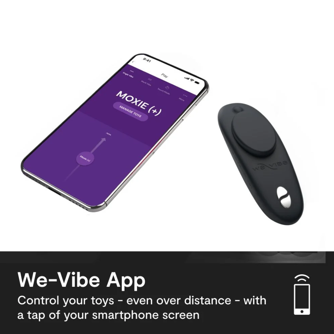 Moxie+ Panty Vibe: App-controlled, discreet magnetic vibrator with 10+ modes, whisper-quiet operation, and waterproof design.