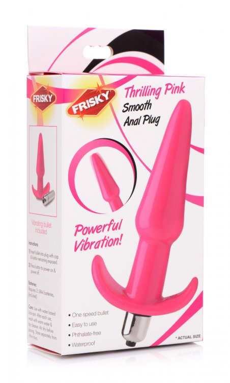 Frisky: Thrilling Smooth Vibrating Anal Plug