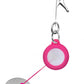 Charmed: Pink Light Up Nipple Clamps with Alligator Ends