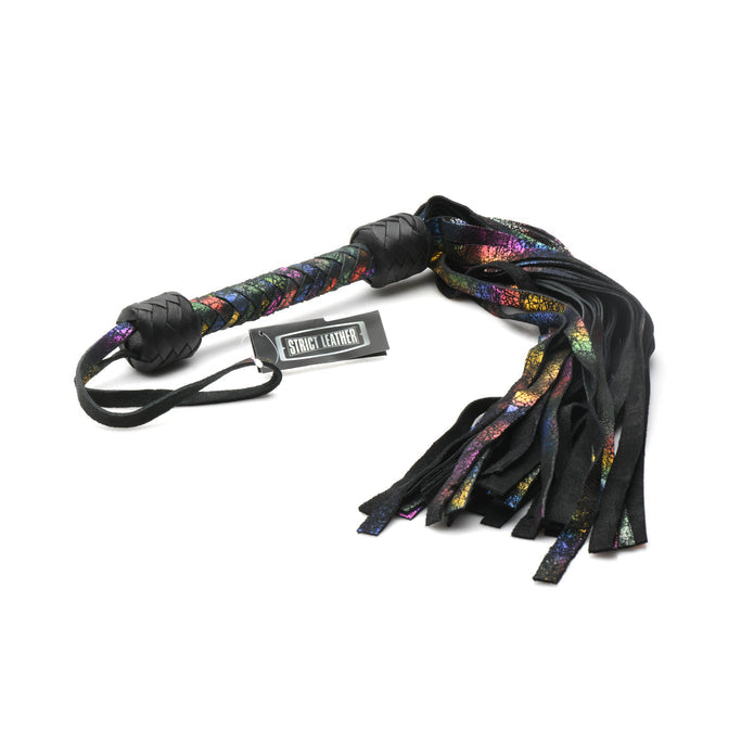 Rainbow Lambskin BDSM Flogger ♥ Strict Leather