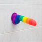 Addiction 100% Silicone Justin Rainbow 8" Dildo