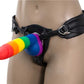 Addiction 100% Silicone Justin Rainbow 8" Dildo