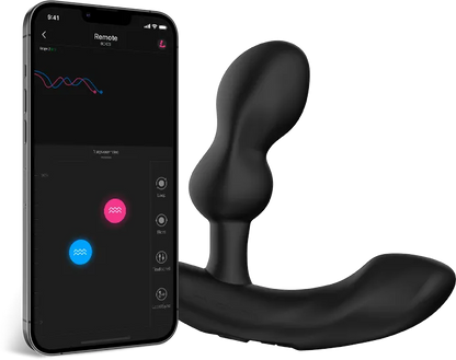 Lovense Edge 2 adjustable prostate massager with dual motors, app control, body-safe silicone, waterproof design, and whisper-quiet operation.

adjustable prostate massager, app-controlled prostate toy, dual motor P-spot massager, waterproof prostate stimulator, Lovense Remote app toy, whisper-quiet prostate massager, ergonomic prostate toy, body-safe silicone massager, long-distance play toy.