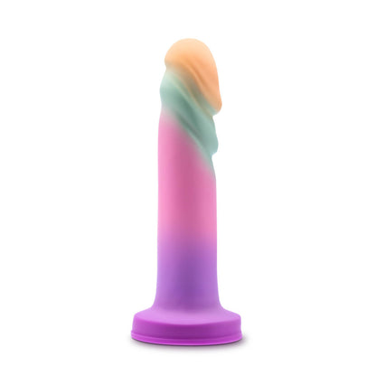 Artisanal pastel sherbet dildo with ridged shaft, strong suction cup base, and UltraSilk® smooth finish for hands-free play.
Keywords: artisanal dildo, Avant Sunrise Gaze, Purio silicone, UltraSilk smooth, 7.5-inch dildo, textured ridges, suction cup dildo, harness compatible, body-safe, phthalate-free dildo, G-spot stimulation, P-spot stimulation, pastel dildo