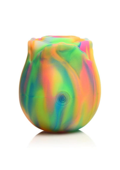 Glow Rose Rechargeable Silicone Glow In The Dark Rose Clit Stimulator ♥ Bloomgasm