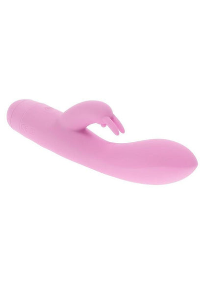 Cushy Bunny Rechargeable Silicone Rabbit Vibrator - Pink